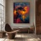 Tablou canvas peisaj apus – Povestea unei seri, pentru living, dormitor, birou sau hol, cadou inspirat