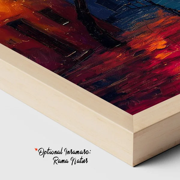 Tablou canvas peisaj apus – Povestea unei seri, pentru living, dormitor, birou sau hol, cadou inspirat