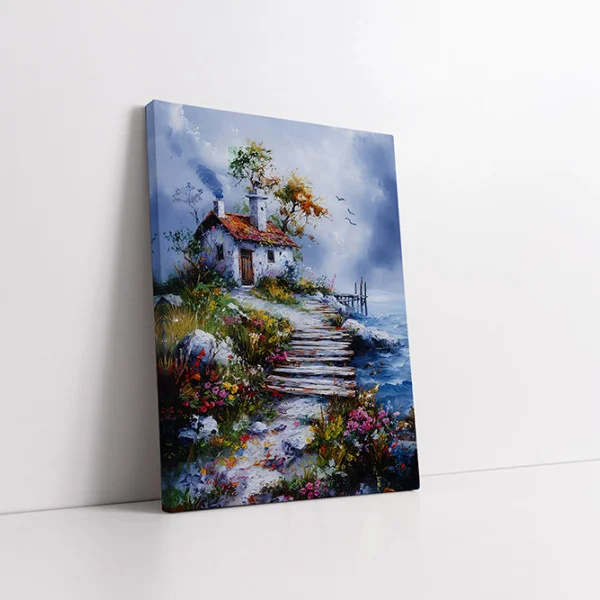Tablou canvas peisaj natură – Aer de poveste, pentru living, dormitor, birou sau hol, cadou inspirat