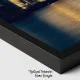 Big Ben iluminat noaptea - Tablou urban