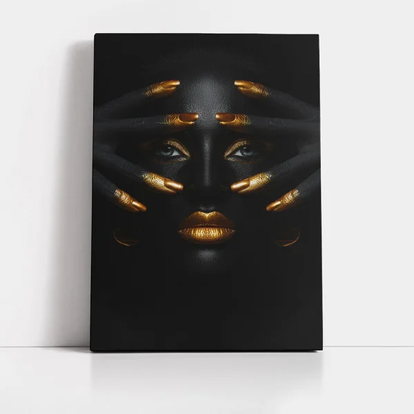 Golden black beauty #01 - Tablou urban