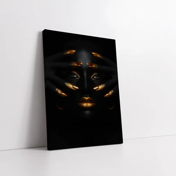 Golden black beauty #01 - Tablou urban
