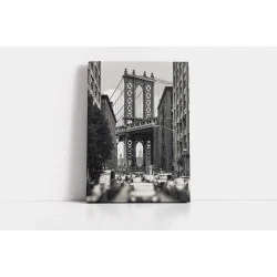 Podul Manhattan - Tablou urban