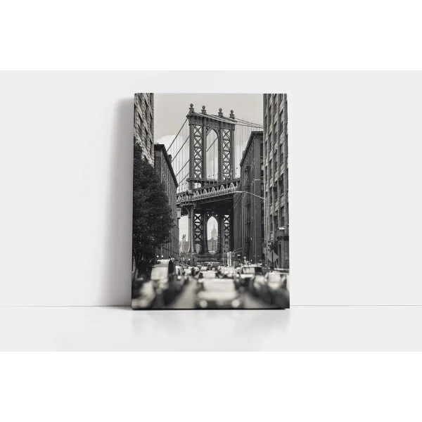 Podul Manhattan - Tablou urban