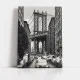 Podul Manhattan - Tablou urban