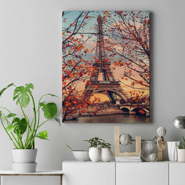 Inserat la Turnul Eiffel - Tablou urban