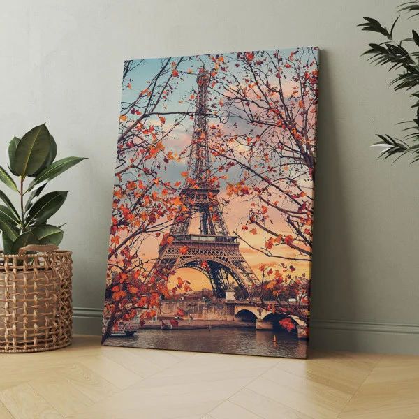 Inserat la Turnul Eiffel - Tablou urban