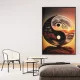 Yin si Yang - Tablou urban