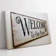 Welcome - Tablou urban