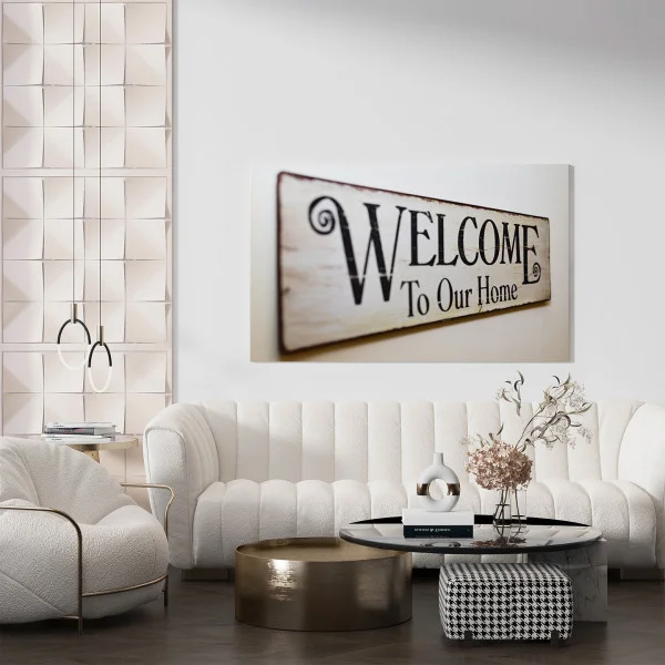 Welcome - Tablou urban