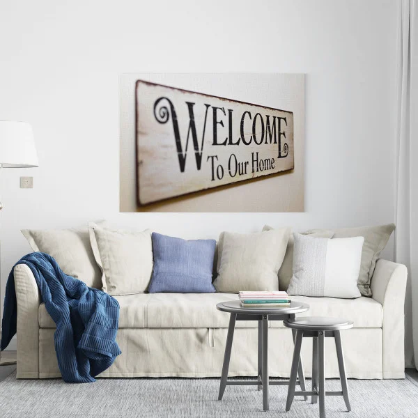 Welcome - Tablou urban