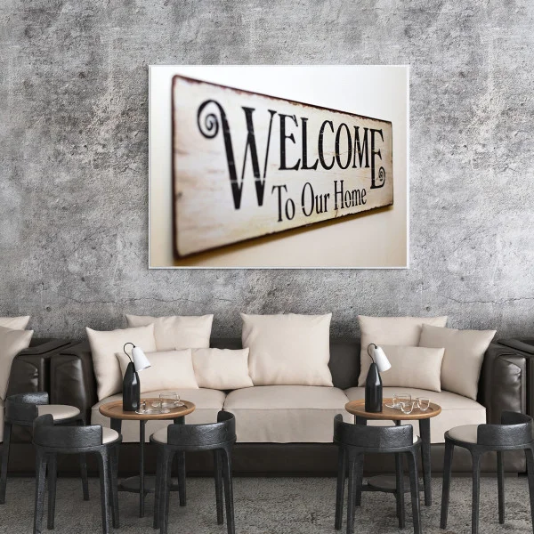 Welcome - Tablou urban