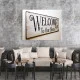 Welcome - Tablou urban