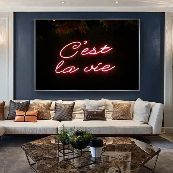 C'est la vie - Tablou urban 