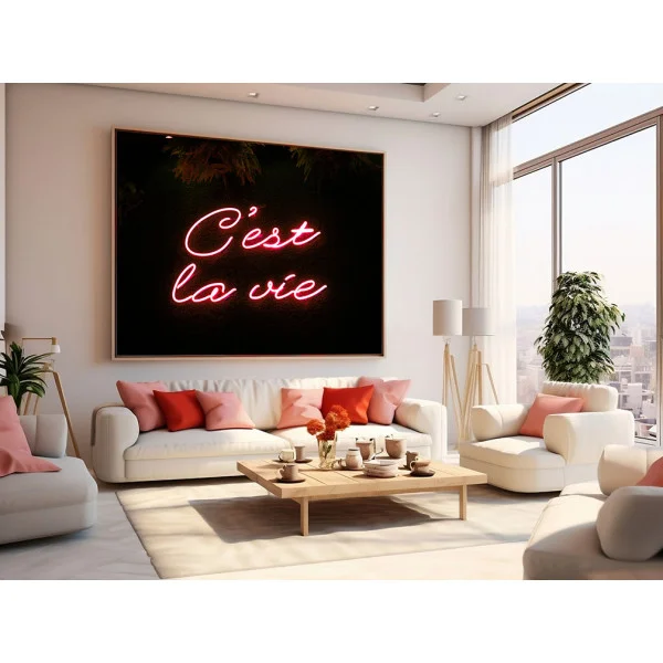 C'est la vie - Tablou urban 