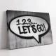 Let's Go - Tablou urban 