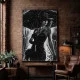 Lady in Black - Tablou urban 