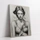 Studiu cu Chip de Femeie II - Tablou urban 