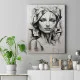 Studiu cu Chip de Femeie III - Tablou urban 