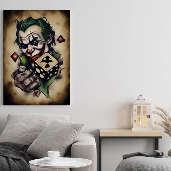 Gambling Joker - Tablou urban 