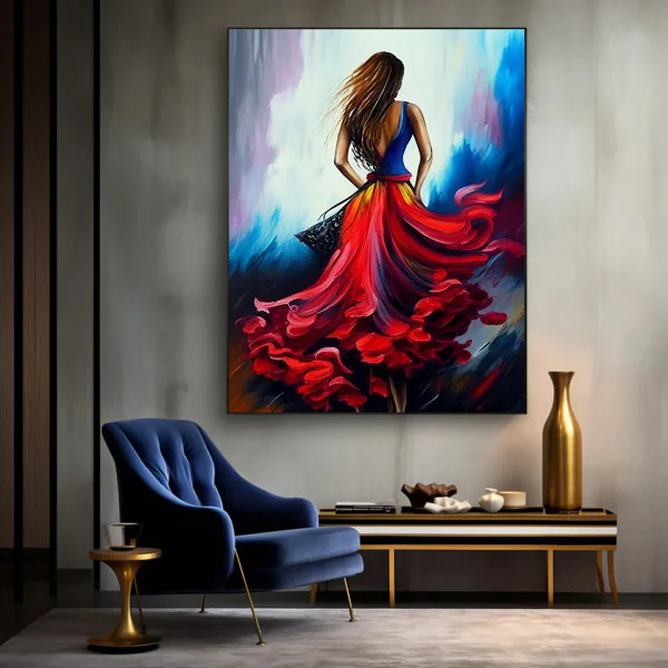 Rose Space - Tablou urban
