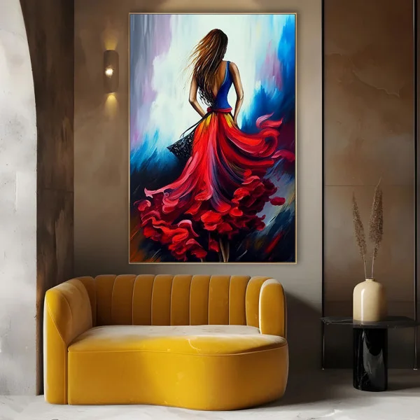 Rose Space - Tablou urban