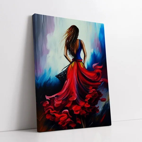 Rose Space - Tablou urban