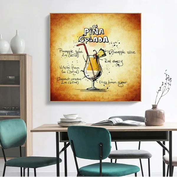 Pina Colada - Tablou urban