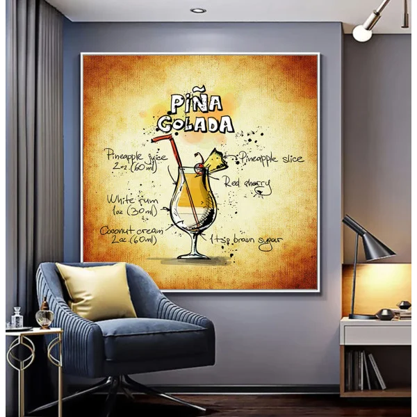 Pina Colada - Tablou urban
