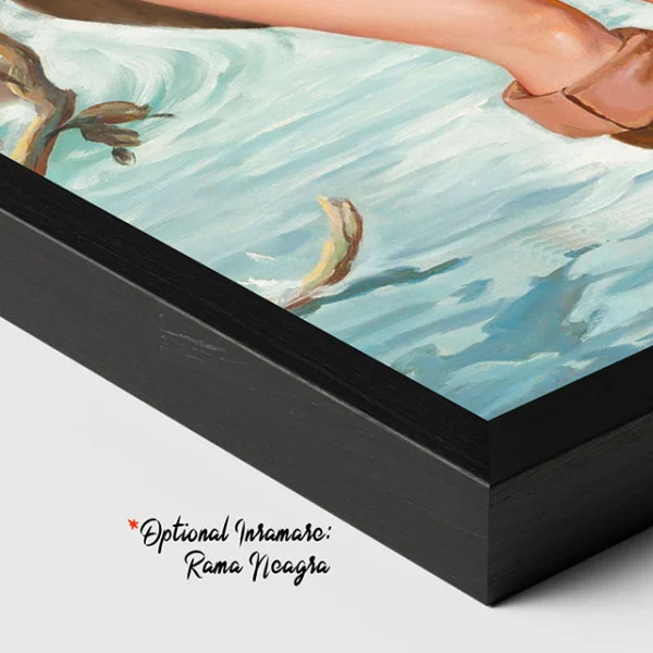 Tablou canvas Pescuit la Râu – afiș retro vintage pentru decor pescari