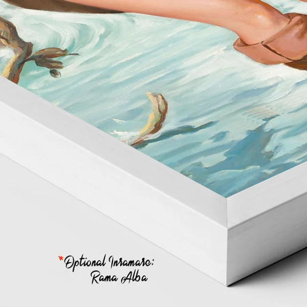 Tablou canvas Pescuit la Râu – afiș retro vintage pentru decor pescari