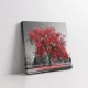 Timeless - Tablou Alb Rosu