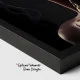 Dialogul Tăcut - Tablou Negru Auriu