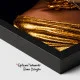 Golden Queen - Tablou Negru Auriu