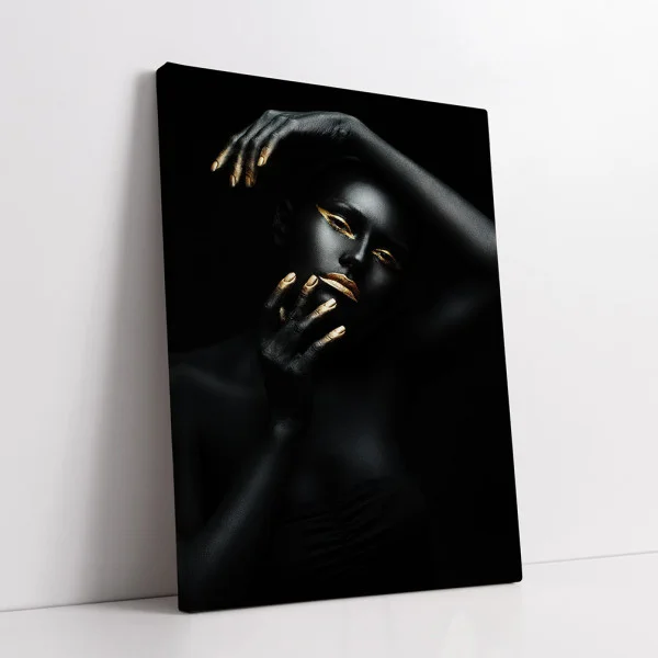 Dans Lasciv - Tablou Negru Auriu