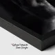 Meditație Profundă - Tablou Negru Auriu