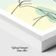 Tablou One Line Art - Ecou de Lumină, decor modern pentru interior rafinat