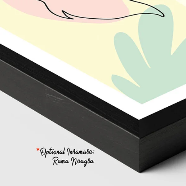 Tablou One Line Art - Adierea Inimii, tablou canvas minimalist nordic, inspirație pentru interioare elegante