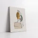 Tablou One Line Art - Silueta unui Gând, tablou design modern, natural pentru casă contemporană