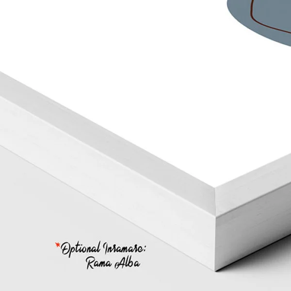 Tablou One Line Art - Fără Început, tablou canvas contemporan pentru design interior rafinat