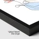 Tablou One Line Art - Profilul Eleganței, tablou line art pentru spații moderne cu influențe nordice