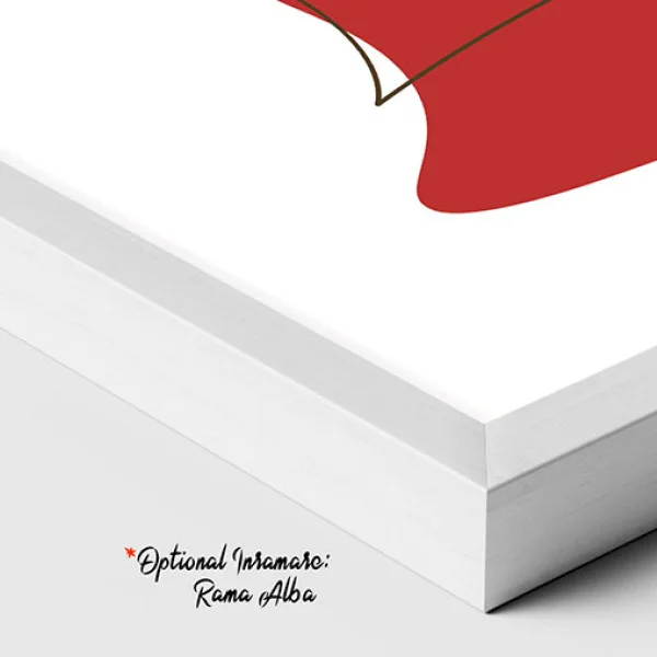 Tablou One Line Art - Zborul Ideilor, tablou minimalist pentru office și hotel