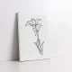 Tablou One Line Art - Răspântii de Lumină, tablou minimalist artistic pentru living