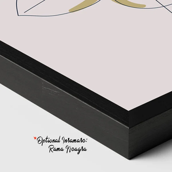 Tablou One Line Art - Minimalism Feeric, tablou canvas premium, accent artistic modern