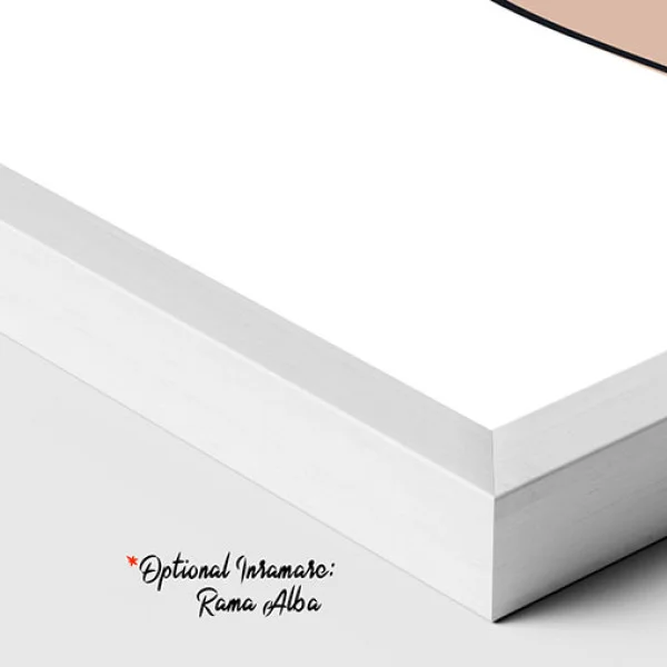 Tablou One Line Art - Unde de Suflet, tablou contemporan premium