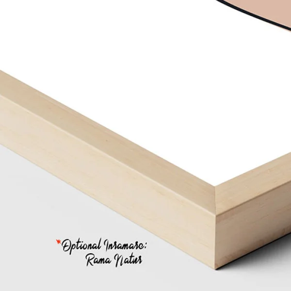 Tablou One Line Art - Unde de Suflet, tablou contemporan premium