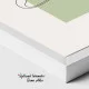 Tablou One Line Art - Echilibrul Fragil, tablou minimalist pentru casă modernă 