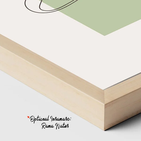 Tablou One Line Art - Echilibrul Fragil, tablou minimalist pentru casă modernă 