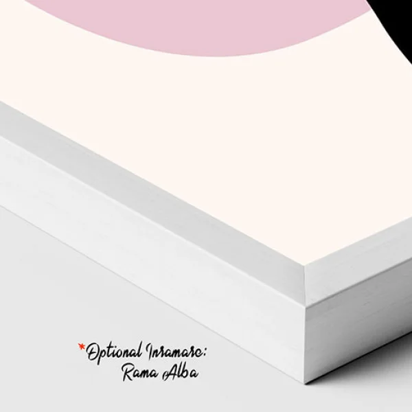 Tablou One Line Art - Grație în Mișcare, tablou canvas modern pentru birouri și spații creative