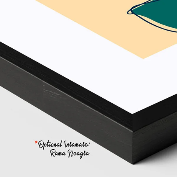 Tablou One Line Art - Conturul Armoniei, tablou design contemporan pentru interior